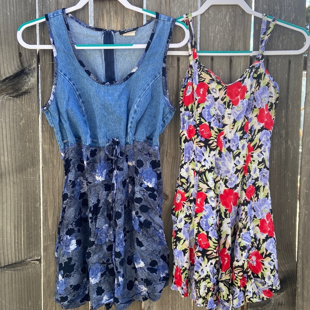 Floral vintage rompers
